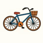 how to draw a bike