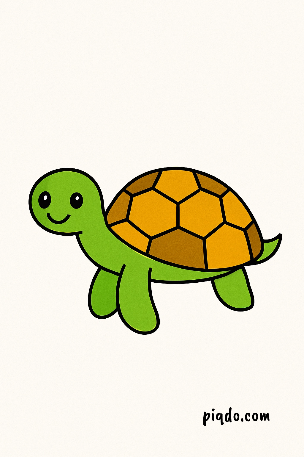 how to draw a turtle