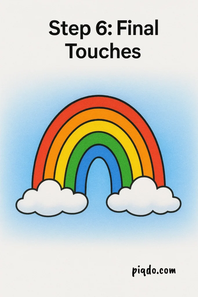 rainbow step6 final touches