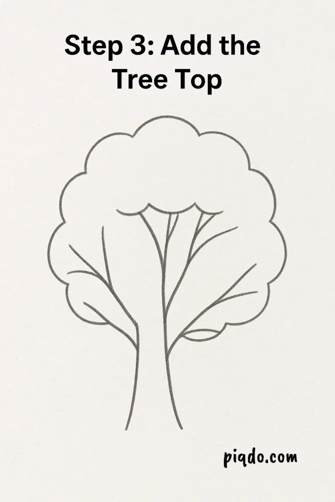 step 3 add the tree top