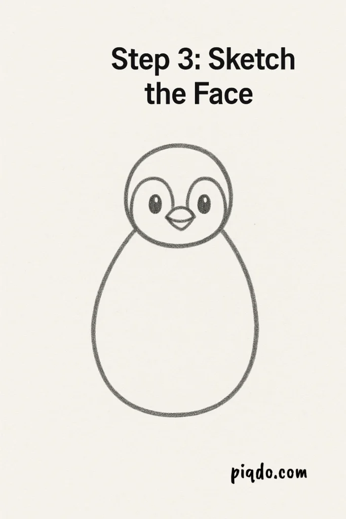 step 3 sketch the face