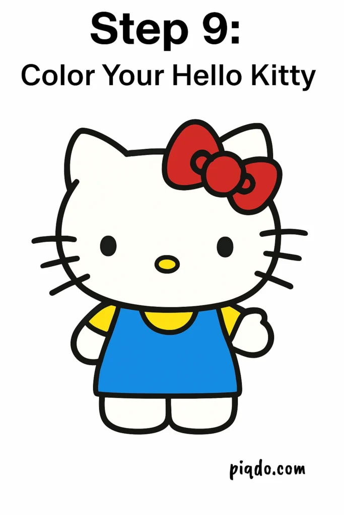 hello kitty step 9 color