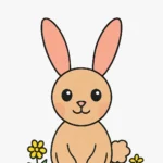 how to draw a bunny