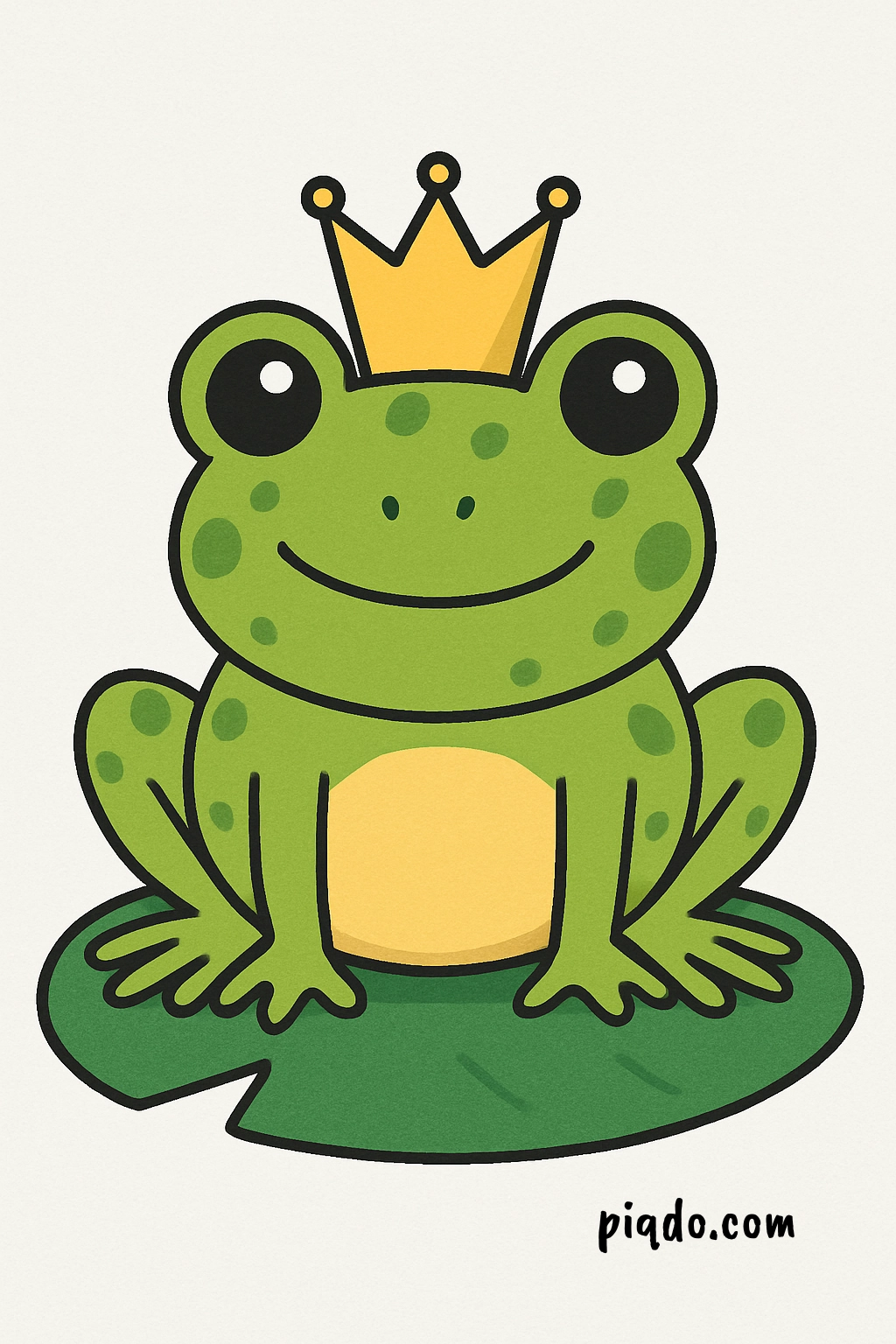 how to draw a frog