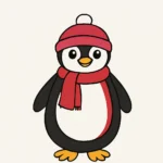 how to draw a penguin