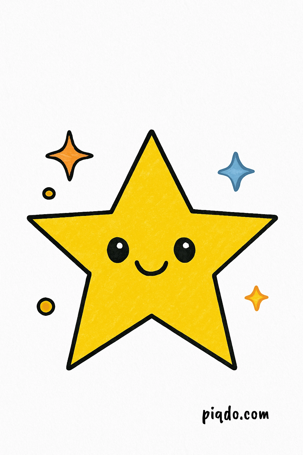 how to draw a star