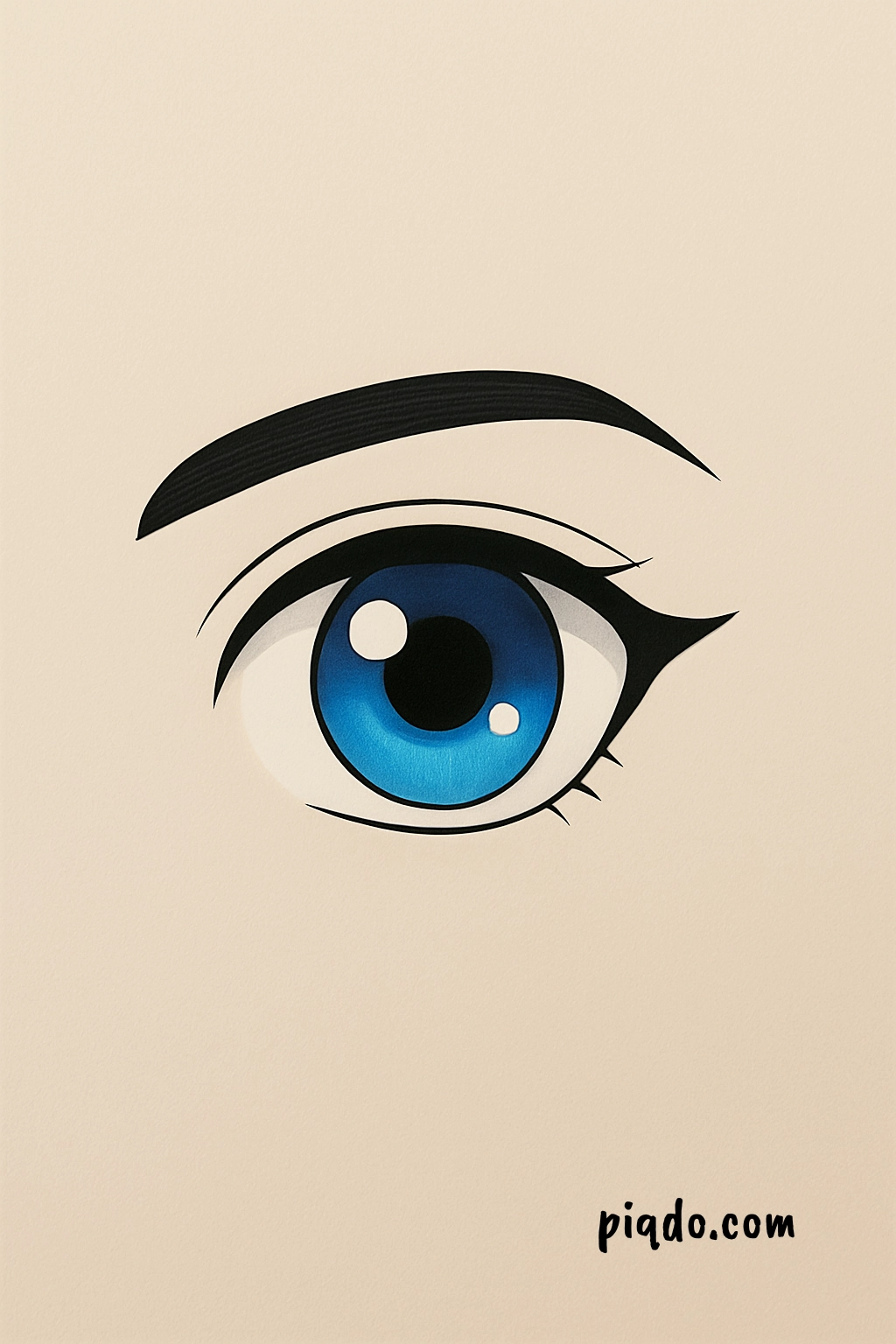 how to draw anime eyes
