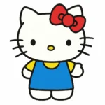 how to draw hello kitty