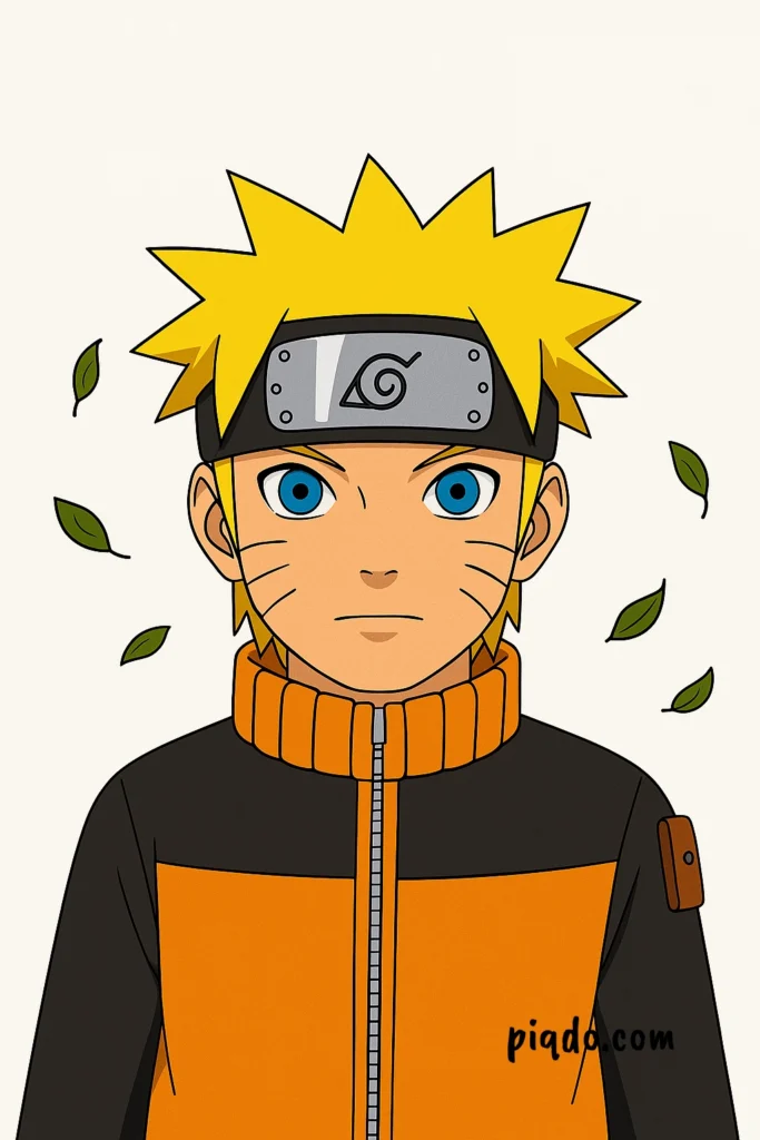 how to draw naruto