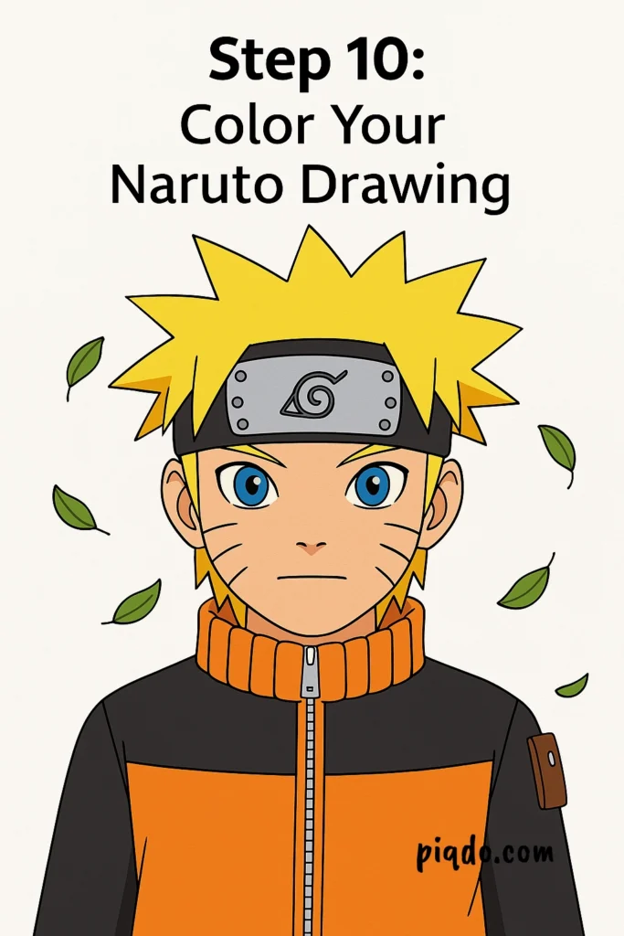 step 10 color your naruto drawing