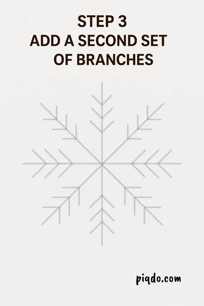 step 3 add second set of branches