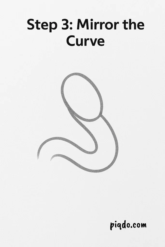 step 3 mirror the curve
