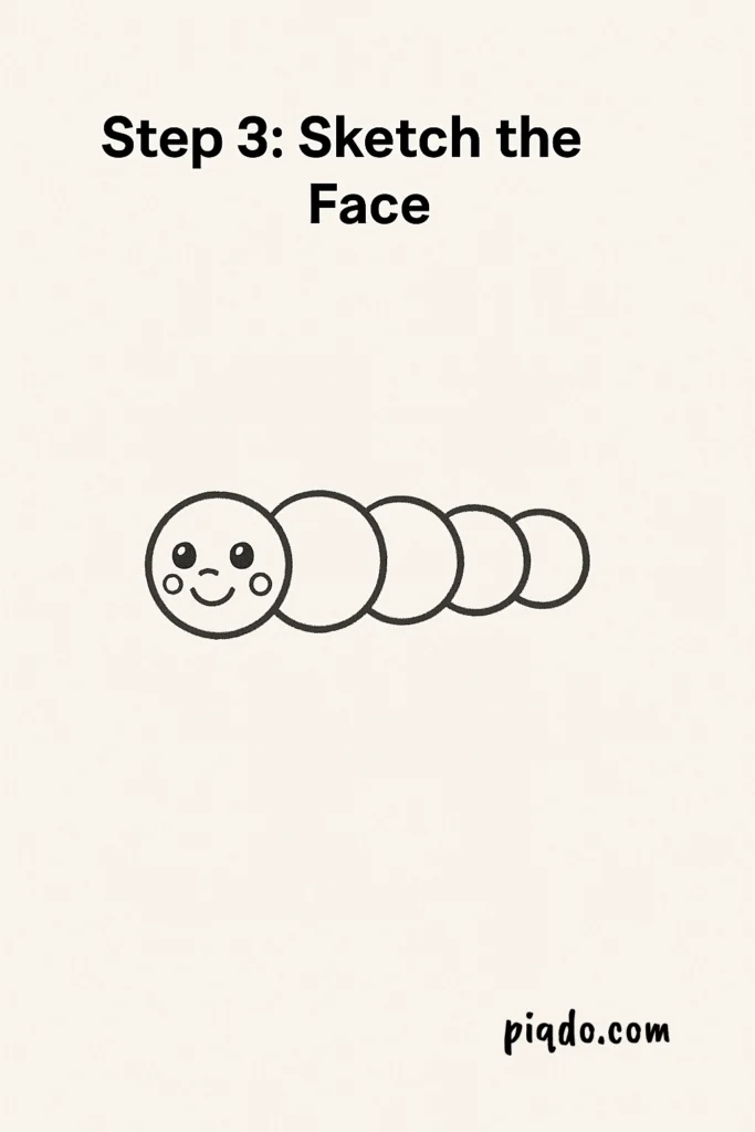 step 3 sketch the face