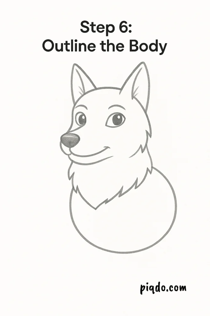 step 6 outline the body