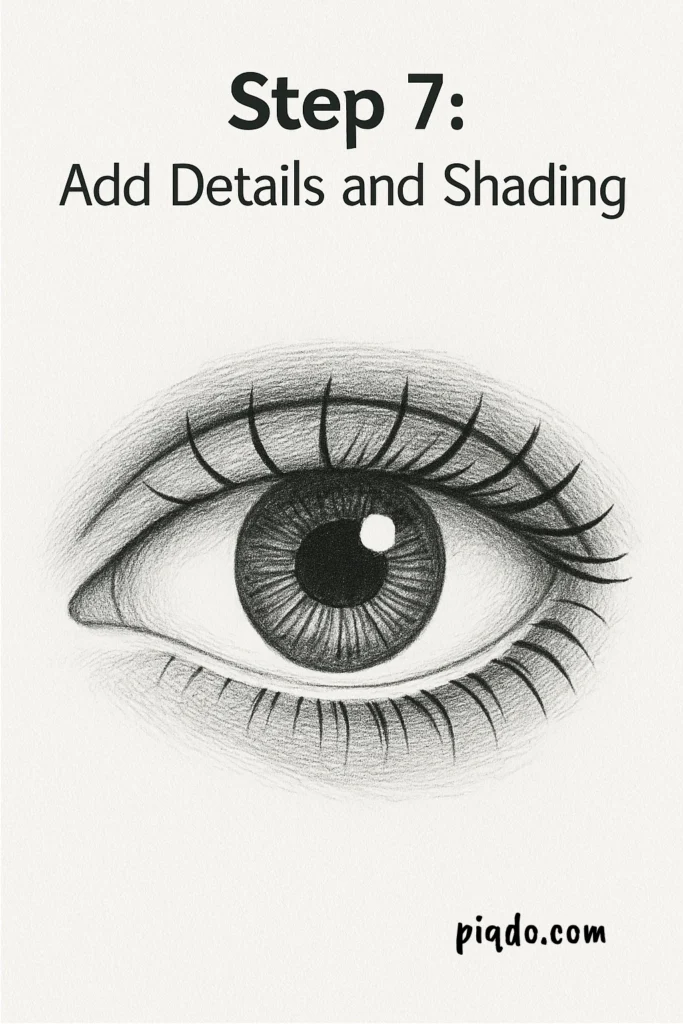 step 7 add details and shading