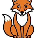 how to draw fox step by step